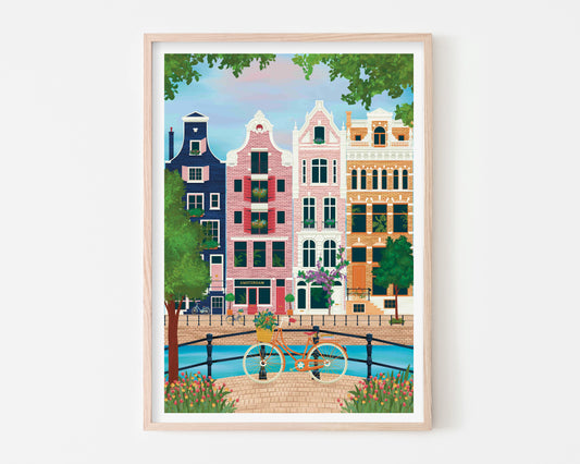 Amsterdam Art Print