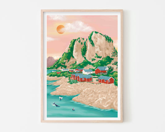 Lofoten Norway Art Print