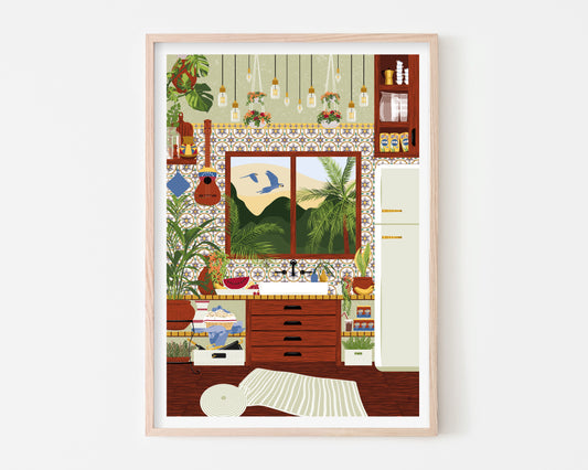 Venezuelan Kitchen Art Print