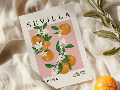 Seville Oranges Art Print