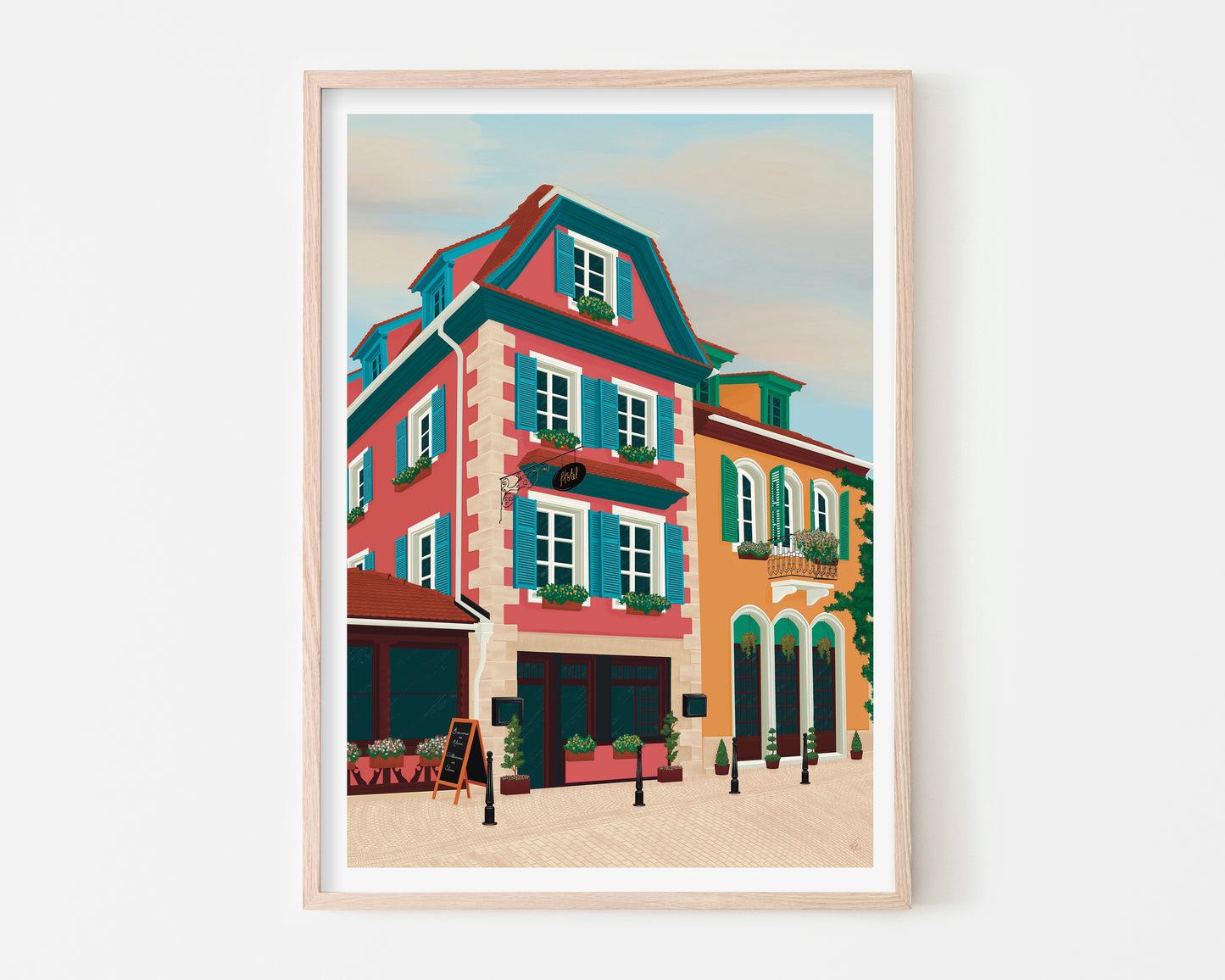 Alsace in France Art Print