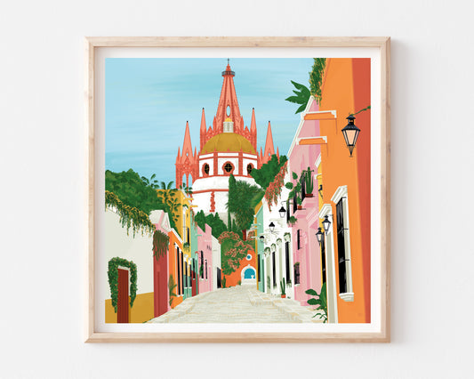 San Miguel De Allende Art Print