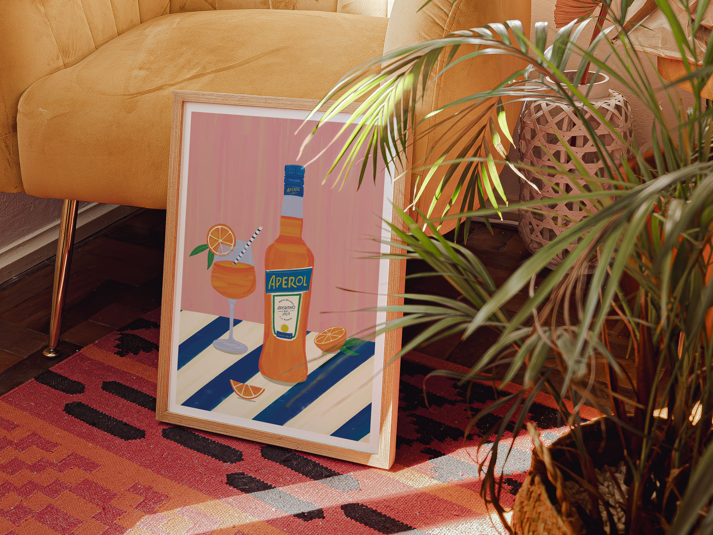 Aperol Spritz Art Print