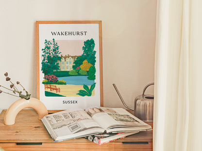 Wakehurst Sussex Art Print